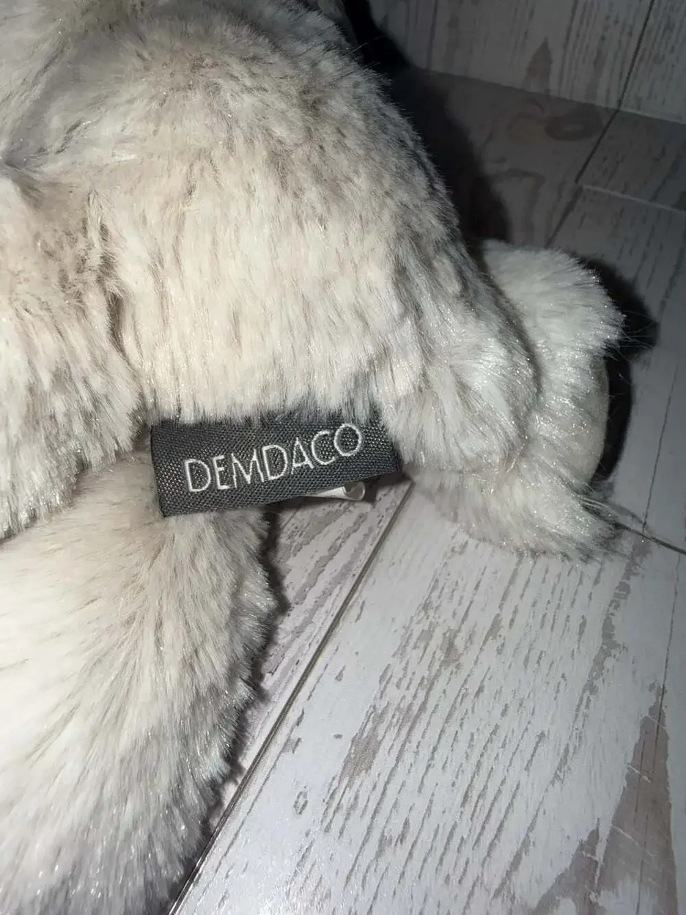 DEMDACO Birthstone Plush Bear October Pink Tourmaline